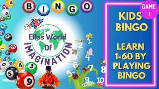 Bingo for kids - interactive game! 1-60 Edition - Game 1 screenshot 5