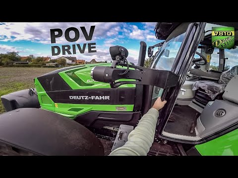 Deutz 6215 TTV - POV Work DRIVE!