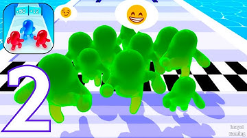 Join Blob Clash 3D - Gameplay Walkthrough Part 2 (Android,iOS)