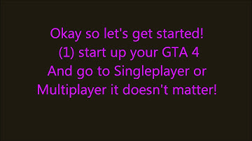 How to fix GTA 4 Simple Trainer Mod Problem (Menu Frozen)