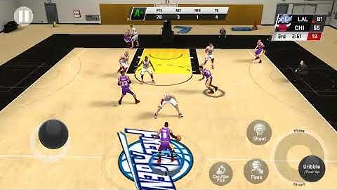 NBA 2K20 V75.0.1 my MC gameplay