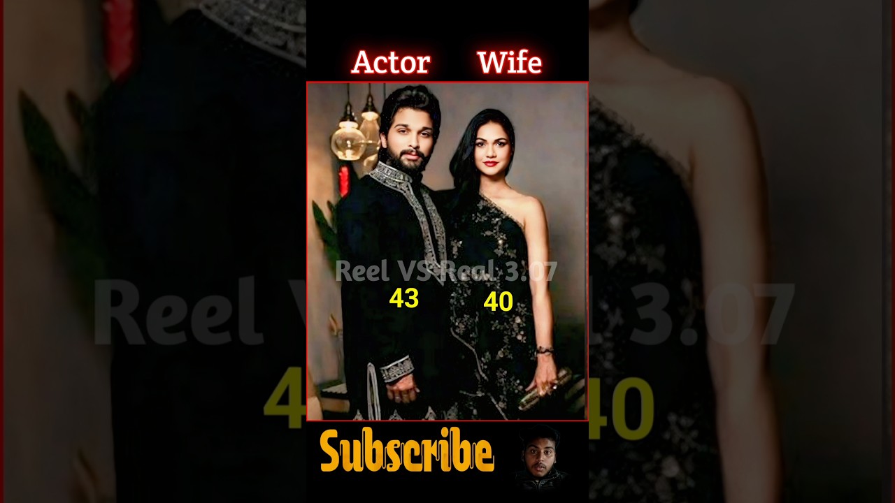 South Indian Actors Real Life Husband Wife and age✨🔥 (Pt-10) 