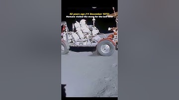 Apollo 17: The Last Time Humans Walked on the Moon