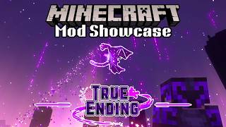 Improved Ender Dragon Fight! | 'True Ending' Mod Showcase