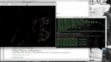 Canny edge detection with webcam