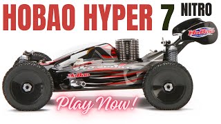 Hobao Hyper 7 Nitro Buggy, 2nd Test Run,  Still not quite running right