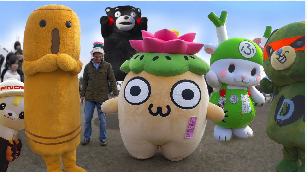 ⁣Japanese Mascots Unleashed: Guide to Japan's Yuru-chara ★ ONLY in JAPAN #42