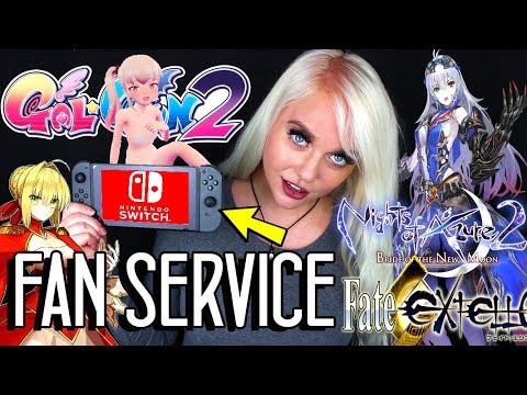 Japanese Fanservice Games on the Nintendo Switch I WANT!