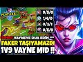 TÜM TAKIM FEEDLEDİ !! MAÇI İPTEN ALDIM RAKİP DELİRDİ !! PENTAKILL VAYNE MİD !!