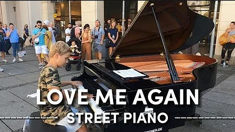 Love Me Again by John Newman - Public Piano Cover