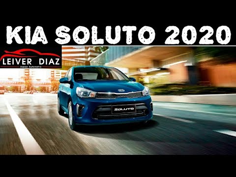 Kia Soluto 2020 - El Sedan de Entrada de Kia - YouTube