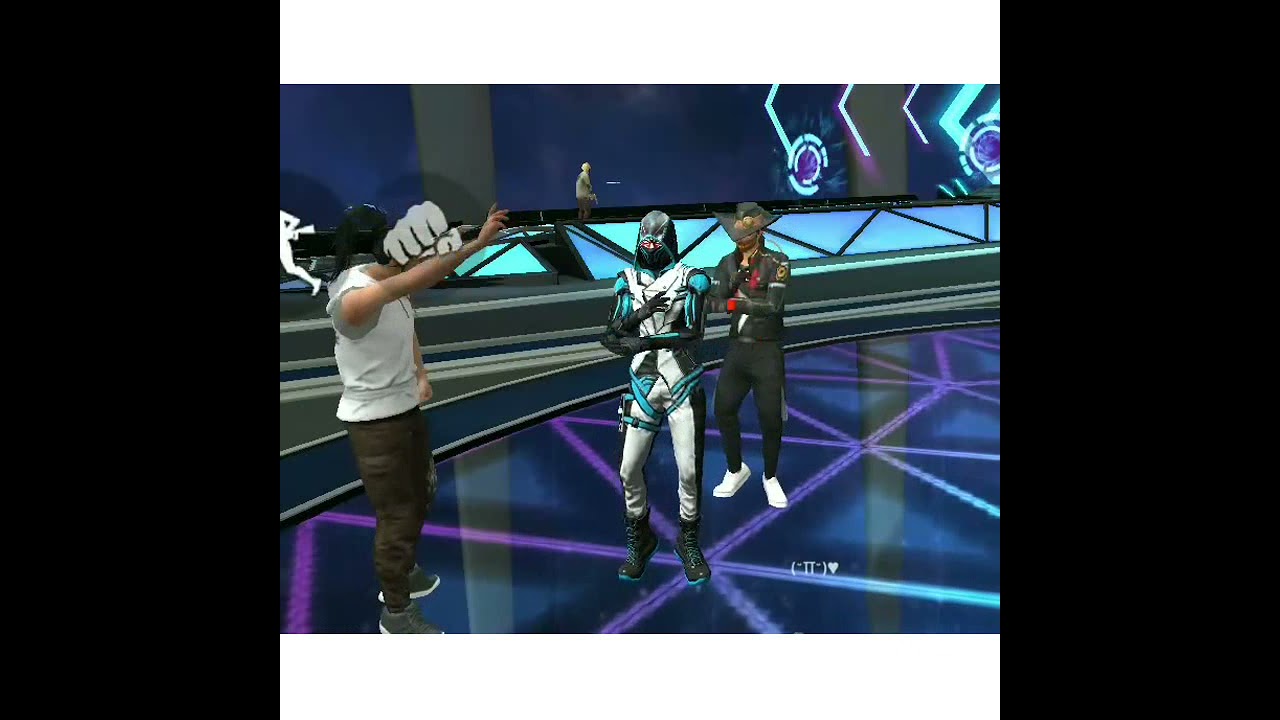 free fire 4th anniversary 😘😘😘NEW emote dance💕💕💕💕