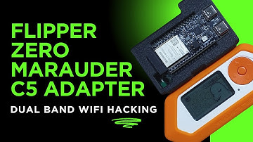 Dual Band 5Ghz WiFi Hacking with the Flipper Zero: Just Call Me KoKo Marauder C5 Adapter