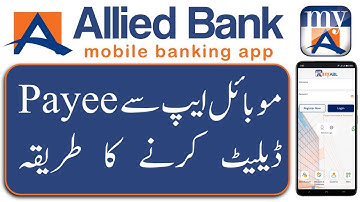 How to delete a beneficiary from abl mobile app | Remove beneficiary from Abl | remove ABL payee |