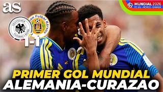 HISTORIC commentary of CURACAO'S FIRST GOAL in their World Cup DEBUT | GERMANY 1 - CURACAO 1