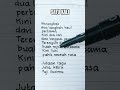 Satu Kali - Tulus | Lirik #liriklaguindo #lagutrending #tulus #satukali #laguviral #trendingshorts