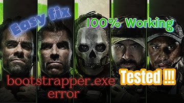 Fix Call of Duty Modern Warfare II Crash, Bootstrapper.exe Error- tested 100% Working 2025!