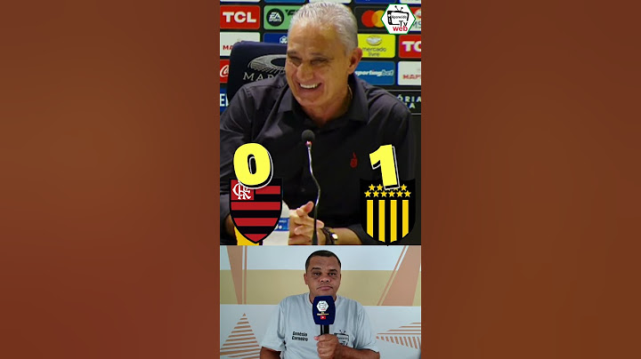 "SE NÃO FOR TCHAU" Téc. Tite após Flamengo 0 x 1 Peñarol - Libertadores 2024