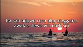 Denny Caknan  - Sampek Tuwek (lirik)