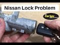 Nissan qashqai micra note lock problem fix with needle file