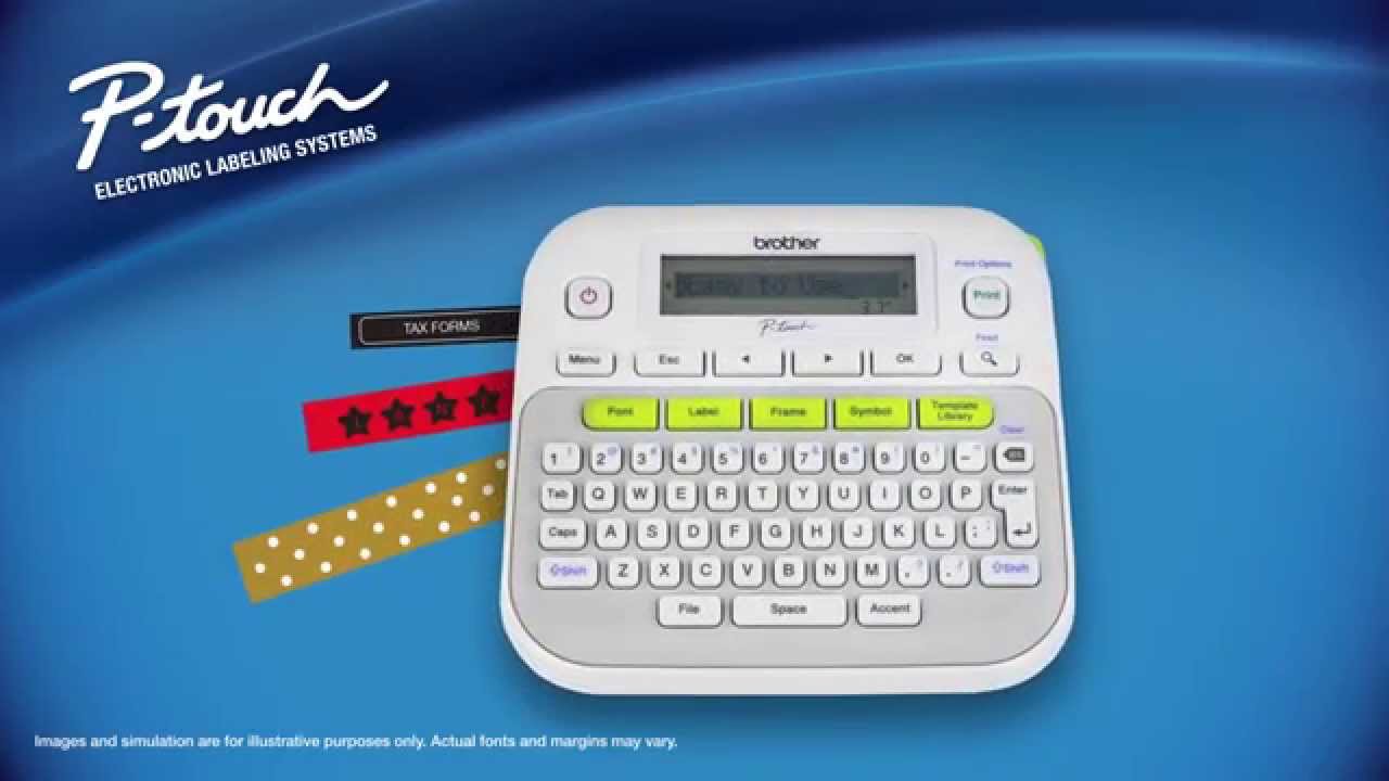 Brother PT-D210 P-Touch Label Maker