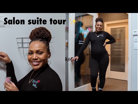 My private salon suite tour !! | How much it cost | Phenix salon suites