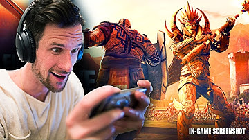 THIS IS A MOBILE GAME!? • Dawn of Titans • THIS IS UNREAL!