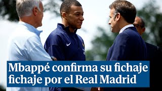 Mbappé confirma a Macron que el anuncio de su fichaje por el Real Madrid será "esta tarde"