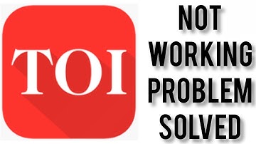 How To Solve TOI(Times Of India) App Not Working(Not Open) Problem|| Rsha26 Solutions