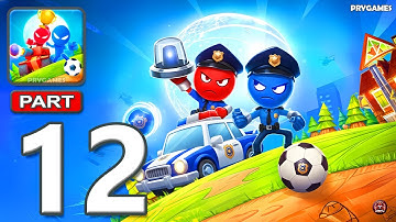 Stickman Party - Gameplay Walkthrough Part 12 - 2 3 4 Free MiniGames Tournament Mode New Update