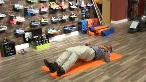 Hamstring Bridge Walk Outs