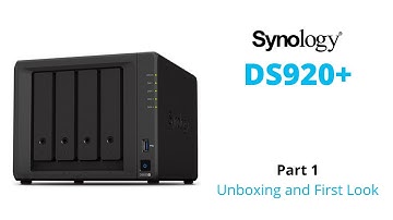 Synology DS920+ (Part 1) - Unboxing and First Look