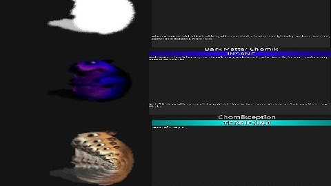 How to get "Dark Matter Chomik", "Light Matter Chomik", and "Chomikception" FTC