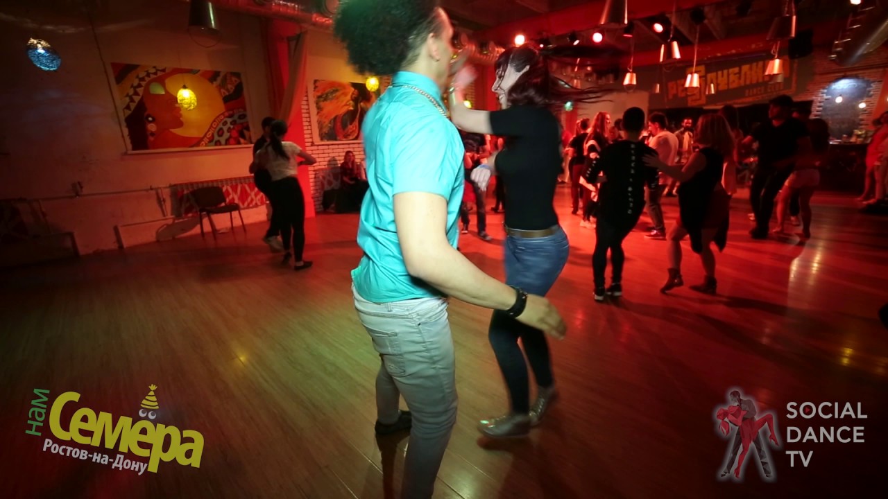 Yoanis Meneses & Inna Kolpakova at the Birthday of the РеSпублика dance club 2017 (Russia)