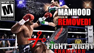 TOP 100 FIGHTER NEEDS HIS MANHOOD REMOVED FOR RAGE QUITTING!!! Fight Night Champion Top 100