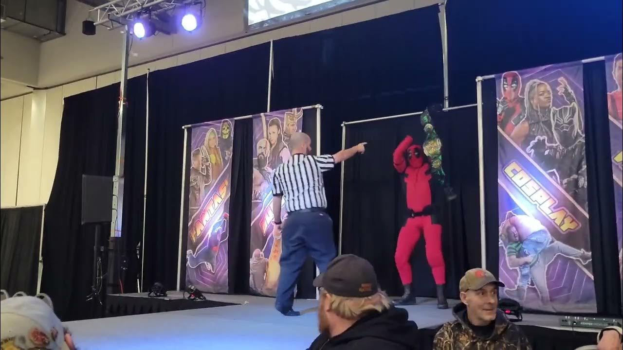 galaxycon columbus ohio day3 part1of2 comiccon 2022 wrestling fscw cosplay YouTube