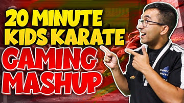 Karate For Kids Beginners | 20 Min Video Game Theme V1 | Dojo Go (Week 36)