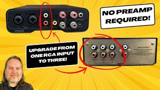 How to EASILY add more RCA inputs to a CLASS D amp without using a preamp!