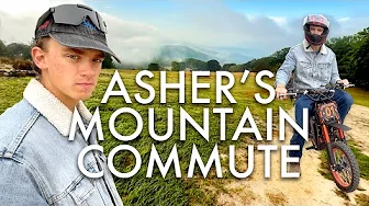 CAN AN E-BIKE HANDLE ASHER'S MOUNTAIN COMMUTE?