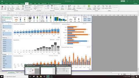 BÁO CÁO ĐẸP & XỊN || Hướng dẫn cách làm báo cáo Nhân Sự bằng Excel
