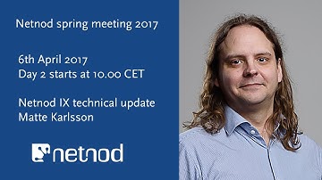 Netnod spring meeting 2017 - Day 2/Part 1 (morning)