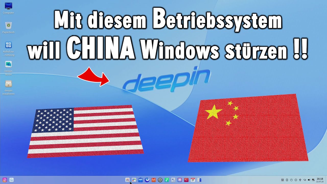 Damit will China Windows verdrängen - Deepin Linux im Test
