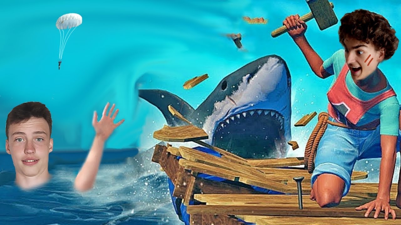 Построили плот за 0?! /#плот#рек - YouTube