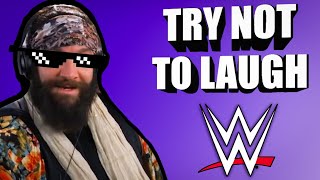 WWE Superstars TRY NOT TO LAUGH at THEMSELVES! (Parody)