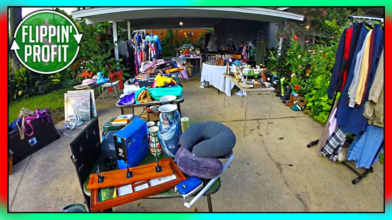 This Yard Sale Made Me Lots Of Money (Hunting For Treasure At Yard