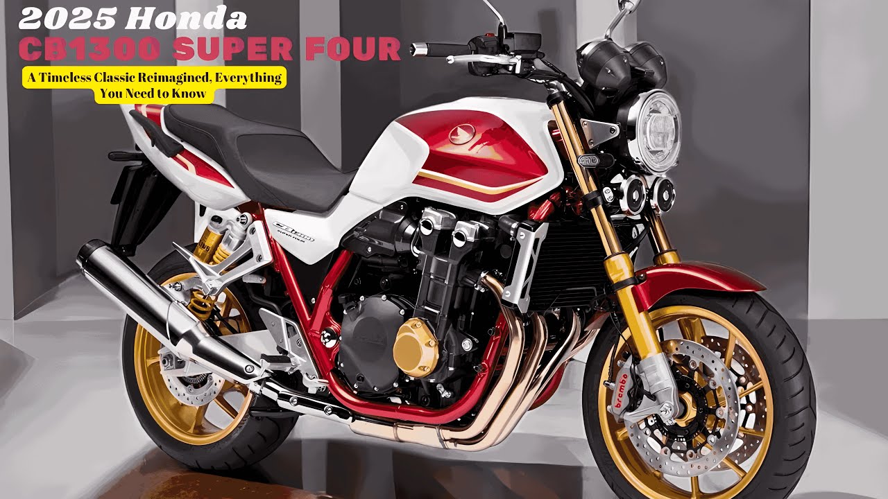 2025 Honda CB1300 Super Four | A Timeless Classic Reimagined