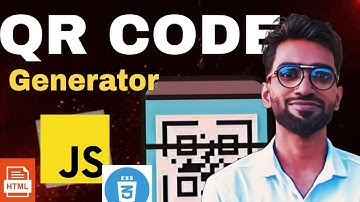 QR Code Generator Using HTML, CSS & JavaScript | Create QR Code Easily | Hindi Tutorial