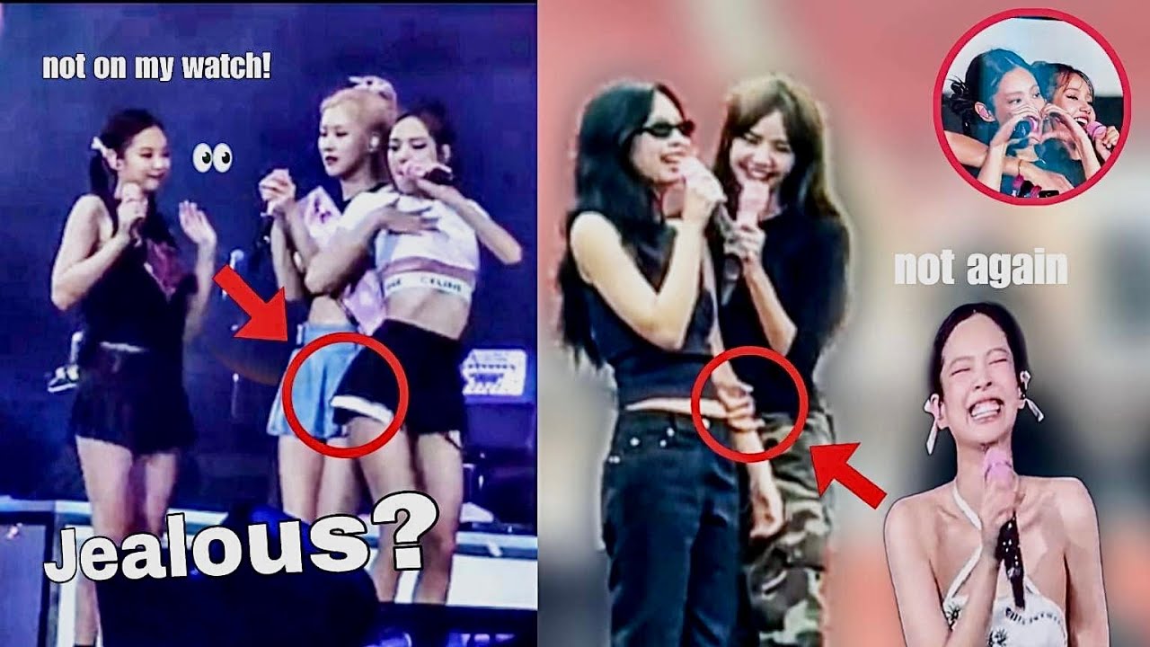 Jenlisa being so clingy during Bangkok Encore day 2 🍵|