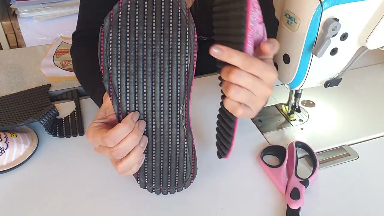 Pantufa 2....outra forma de colocar solado