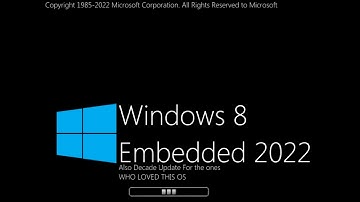 Windows 8 Embedded 2022